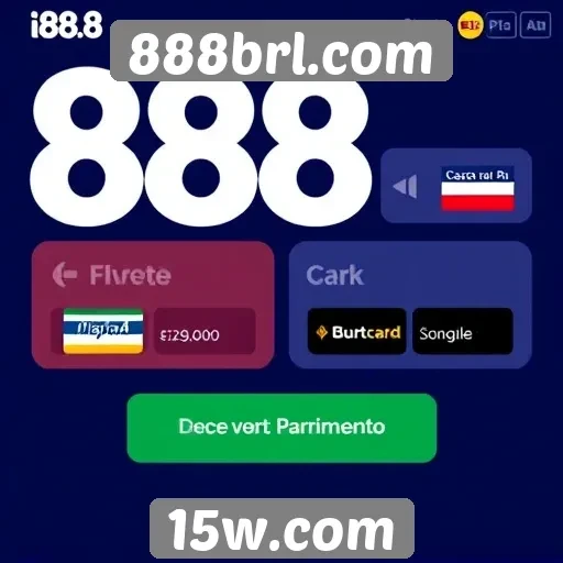 Métodos de pagamento aceitos no 888brl